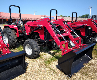 Mahindra 4540 4wd with loader-Dixie Tractor Sales & Service